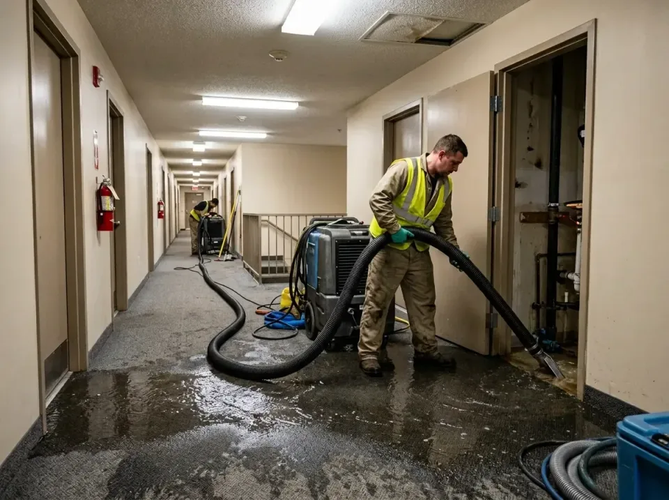 multi-unit-apartment-hallway-f-005 — frequently asked questions, Emergency Burst Pipe Water Extraction & Removal in Troy, MO